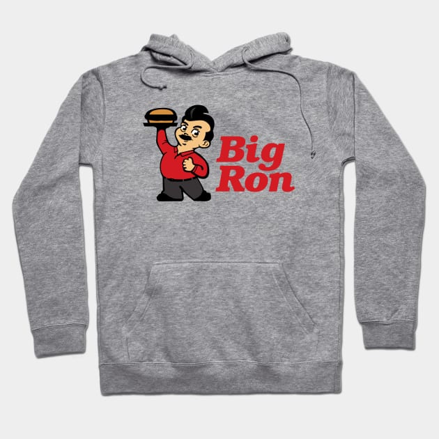 Parks and Recreation - Big Ron Hoodie by sombreroinc